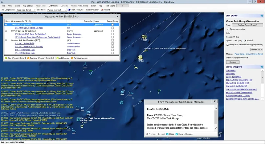 Скриншот 6 к игре Command: Modern Air / Naval Operations WOTY