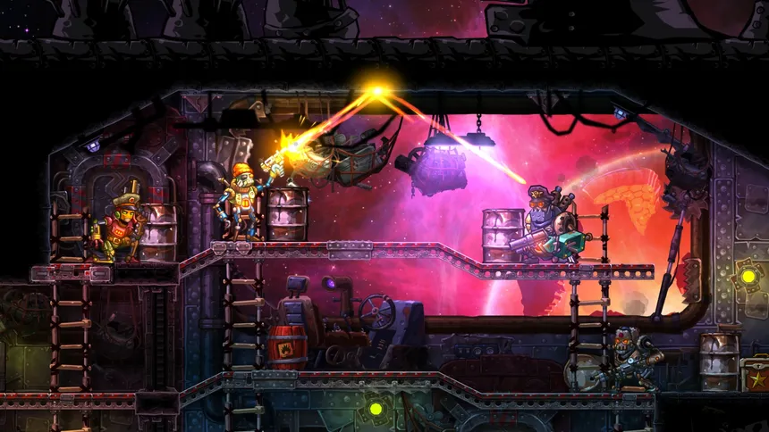 Скриншот 1 к игре SteamWorld Heist