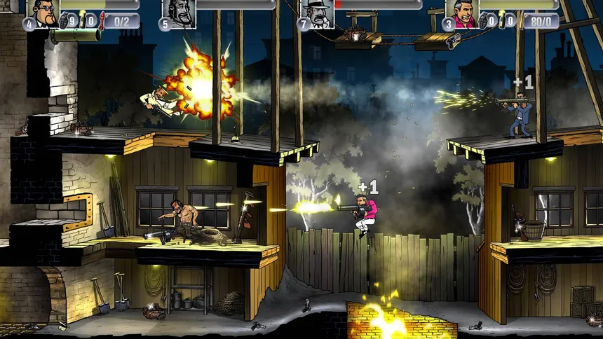 Скриншот 1 к игре Guns, Gore & Cannoli