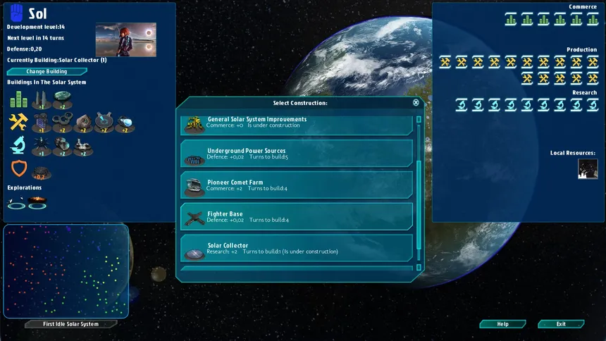 Скриншот 4 к игре Galactic Inheritors