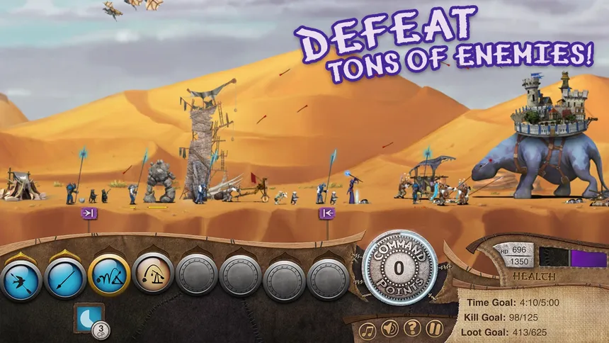 Скриншот 2 к игре Roaming Fortress
