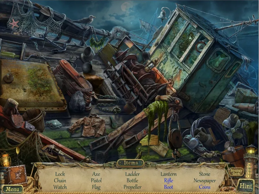 Скриншот 5 к игре Sea Legends: Phantasmal Light Collector's Edition