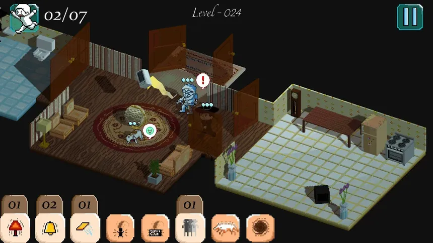 Скриншот 3 к игре Poltergeist: A Pixelated Horror
