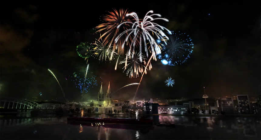 Скриншот 1 к игре Fireworks Simulator