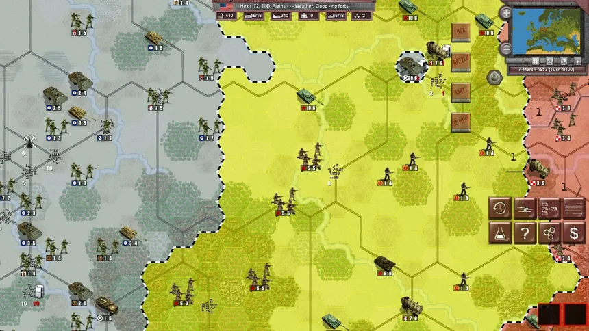 Скриншот 2 к игре 1953: NATO vs Warsaw Pact