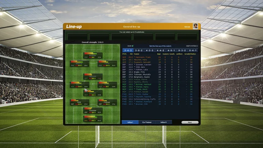 Скриншот 1 к игре Club Manager 2015