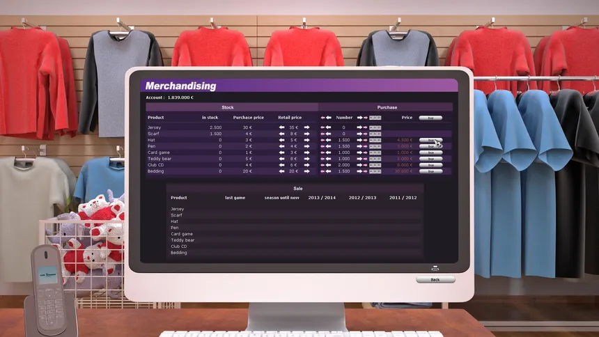 Скриншот 3 к игре Club Manager 2015