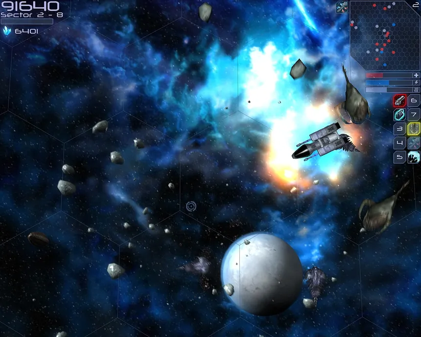 Скриншот 4 к игре Deep Eclipse: New Space Odyssey