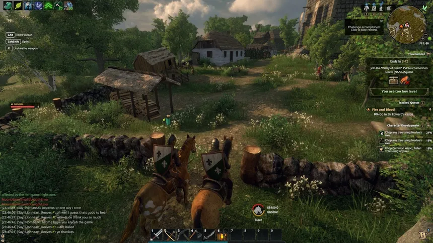 Скриншот 9 к игре Gloria Victis: Medieval MMORPG