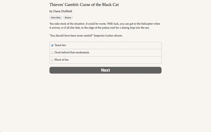 Скриншот 3 к игре Thieves' Gambit: The Curse of the Black Cat