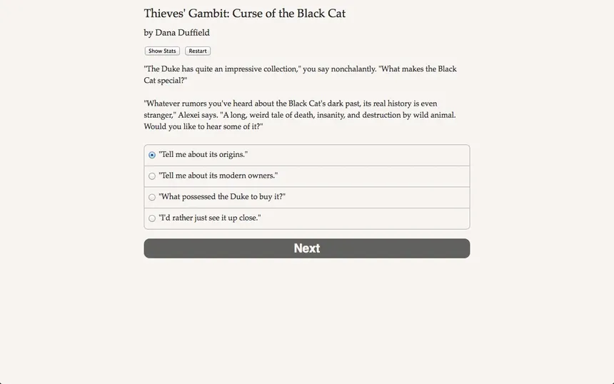 Скриншот 4 к игре Thieves' Gambit: The Curse of the Black Cat