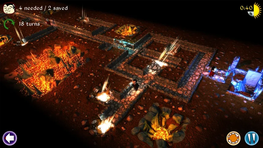 Скриншот 2 к игре Vampires: Guide Them to Safety!
