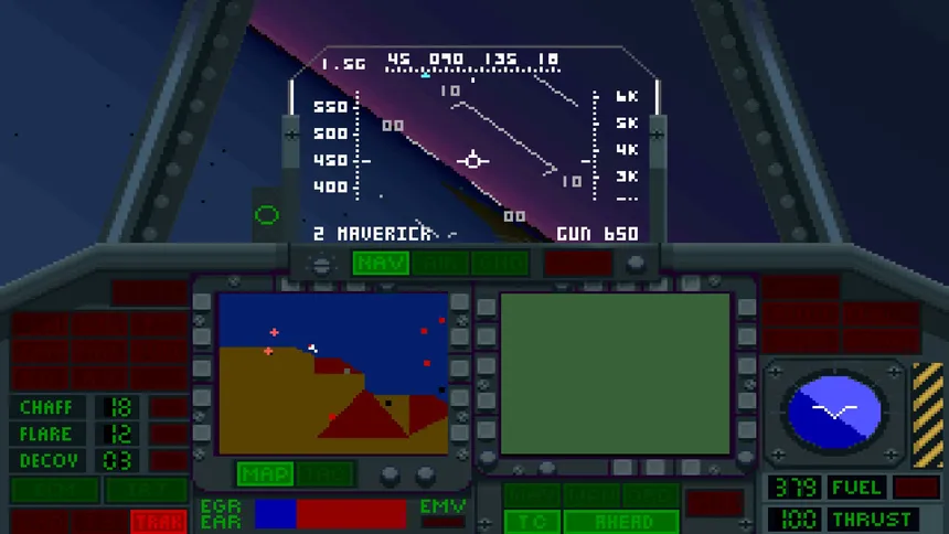 Скриншот 4 к игре F-117A Nighthawk Stealth Fighter 2.0