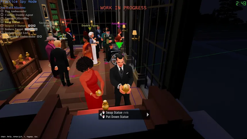 Скриншот 5 к игре SpyParty