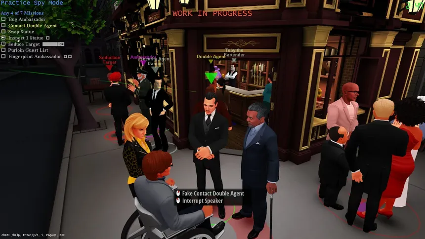 Скриншот 8 к игре SpyParty