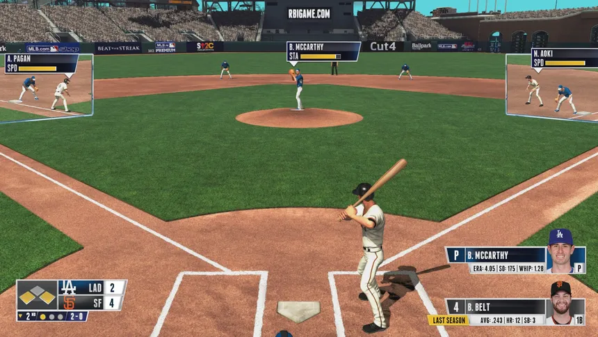 Скриншот 5 к игре R.B.I. Baseball 15