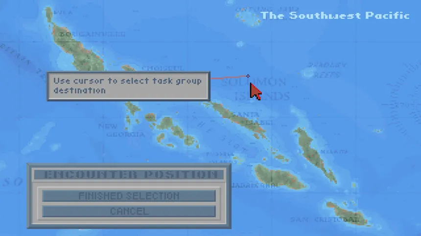 Скриншот 2 к игре Task Force 1942: Surface Naval Action in the South Pacific