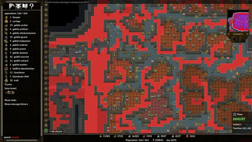 Скриншот 3 к игре KeeperRL