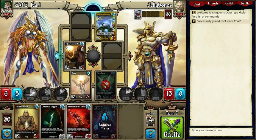 Скриншот 6 к игре Kingdoms CCG