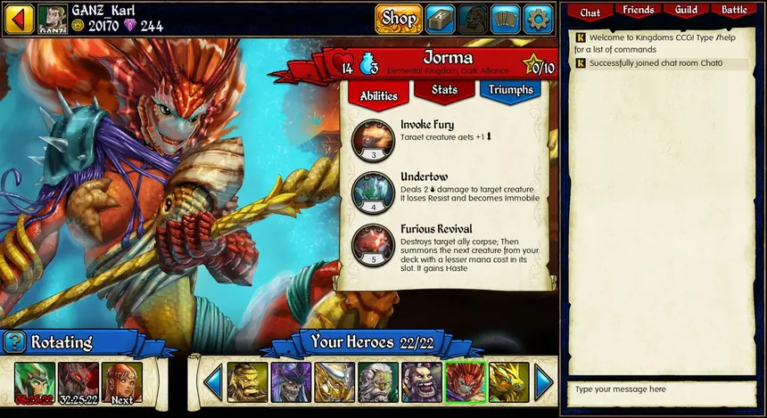 Скриншот 8 к игре Kingdoms CCG