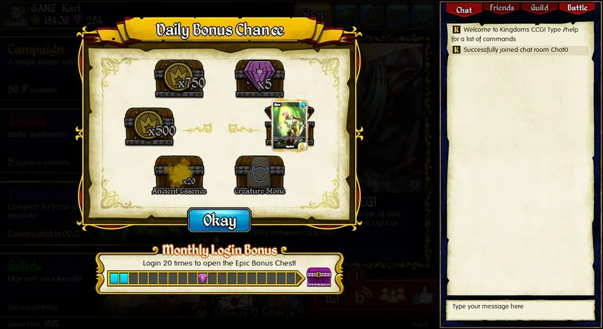 Скриншот 10 к игре Kingdoms CCG