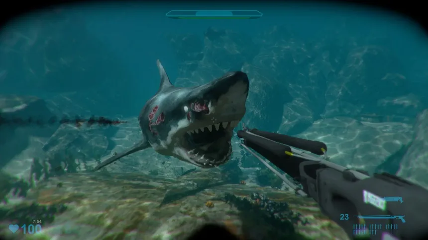 Скриншот 1 к игре Shark Attack Deathmatch 2