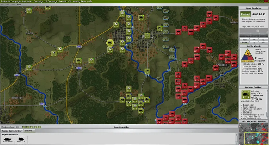 Скриншот 1 к игре Flashpoint Campaigns: Red Storm Player's Edition