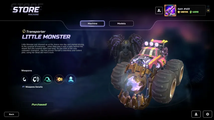 Скриншот 10 к игре Heavy Metal Machines