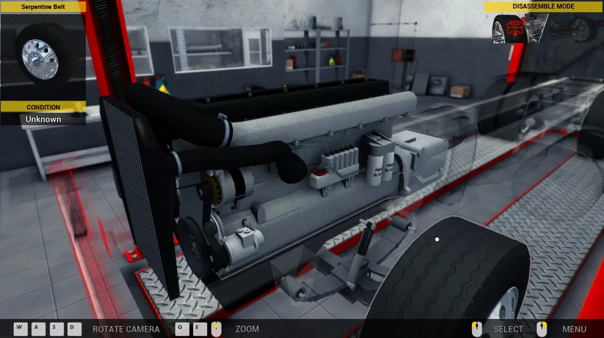 Скриншот 3 к игре Truck Mechanic Simulator 2015
