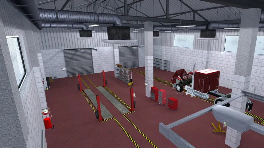 Скриншот 7 к игре Truck Mechanic Simulator 2015