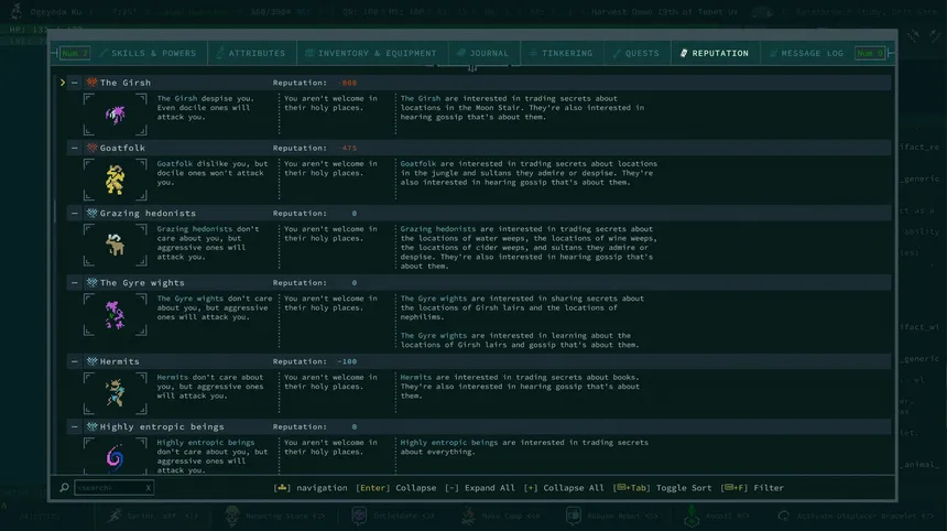 Скриншот 8 к игре Caves of Qud