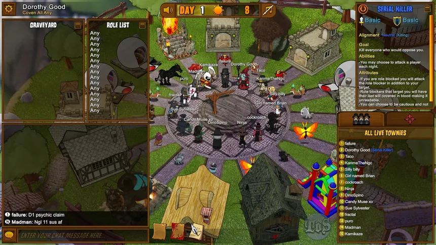 Скриншот 5 к игре Town of Salem