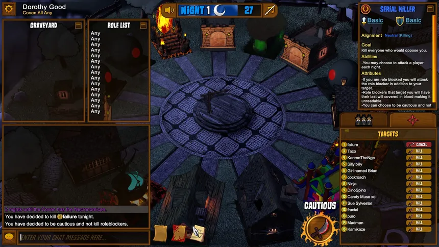 Скриншот 6 к игре Town of Salem