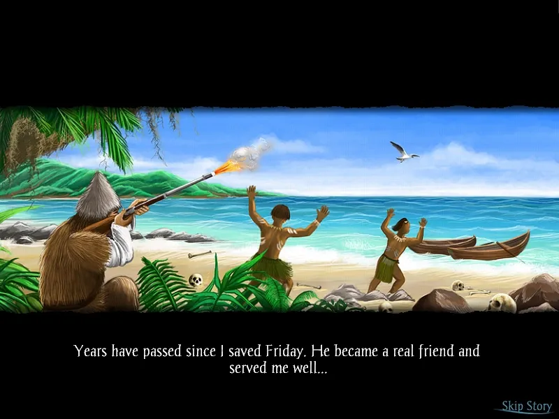 Скриншот 2 к игре Adventures of Robinson Crusoe