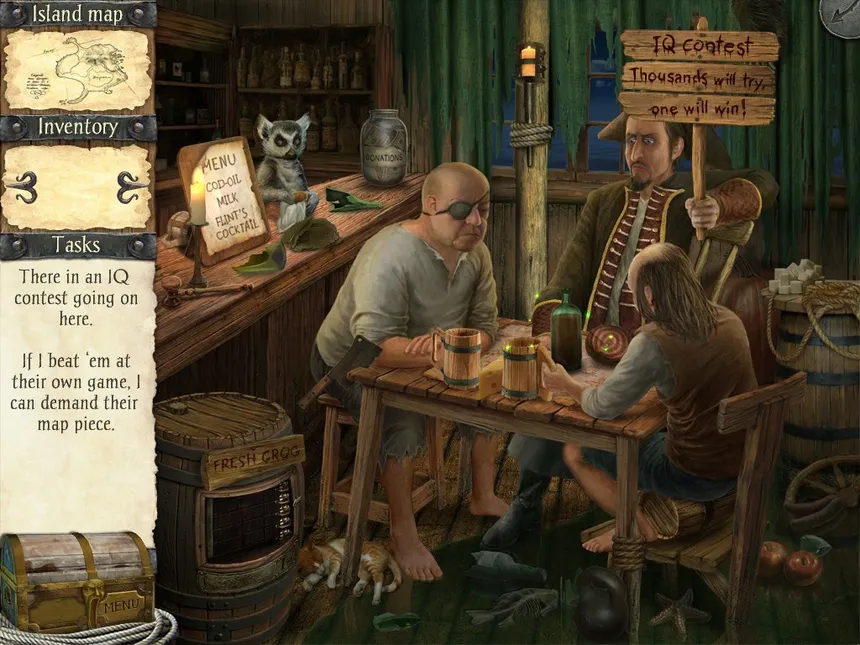 Скриншот 6 к игре Robinson Crusoe and the Cursed Pirates