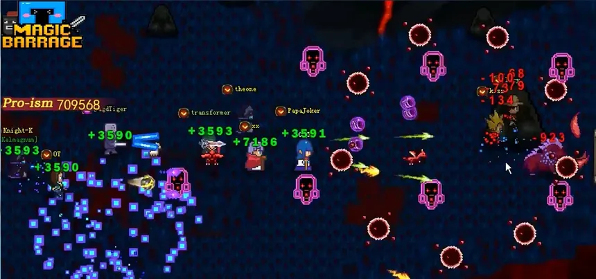 Скриншот 5 к игре Magic Barrage - Bitferno