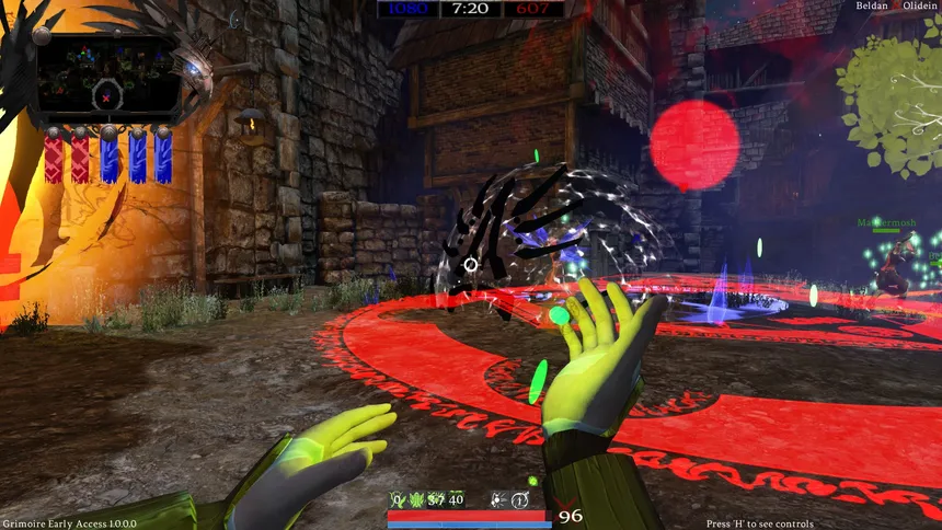 Скриншот 12 к игре Grimoire: Manastorm