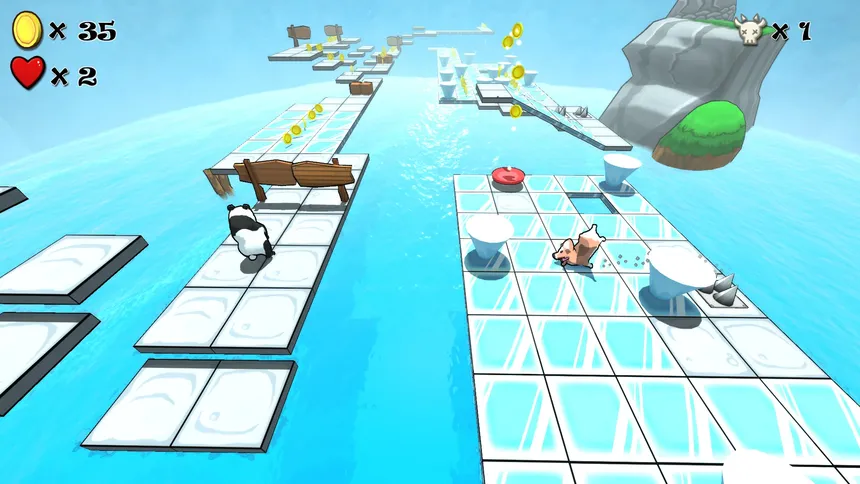 Скриншот 5 к игре Goats on a Bridge