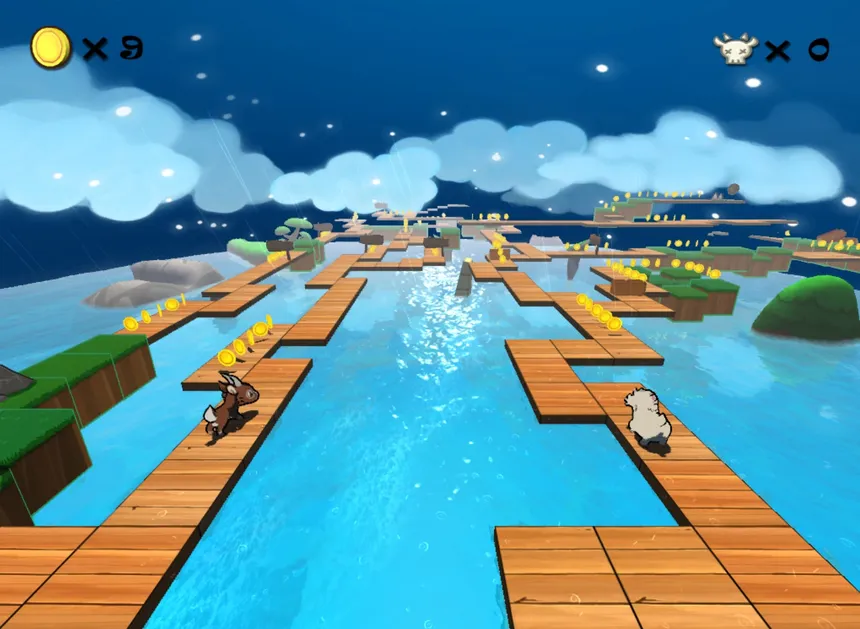 Скриншот 6 к игре Goats on a Bridge