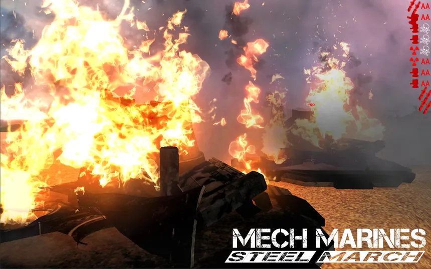Скриншот 8 к игре Mech Marines: Steel March