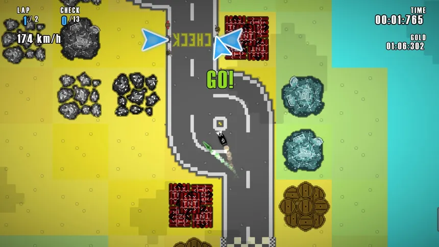 Скриншот 1 к игре Race.a.bit