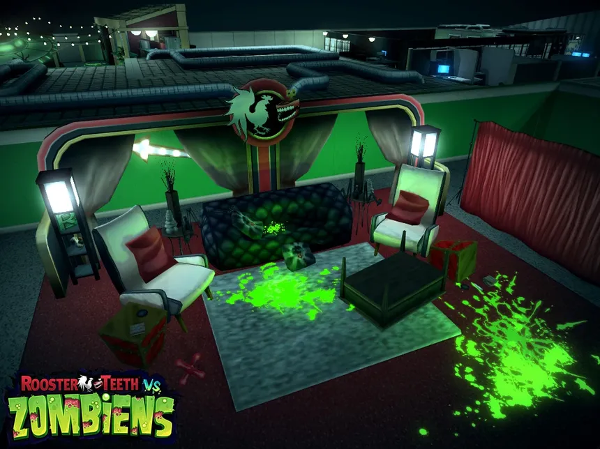 Скриншот 5 к игре Rooster Teeth vs. Zombiens