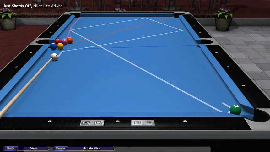 Скриншот 3 к игре Virtual Pool 4