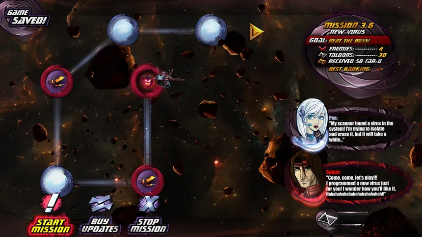 Скриншот 5 к игре Starlaxis Supernova Edition