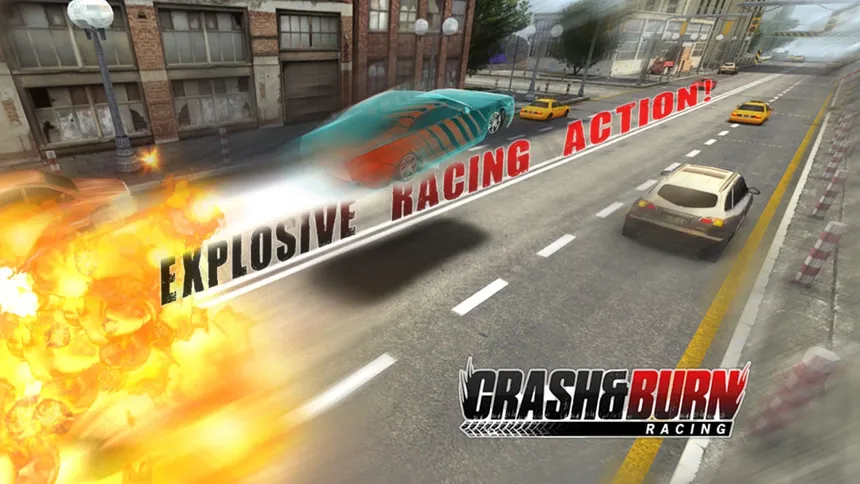 Скриншот 1 к игре Crash And Burn Racing