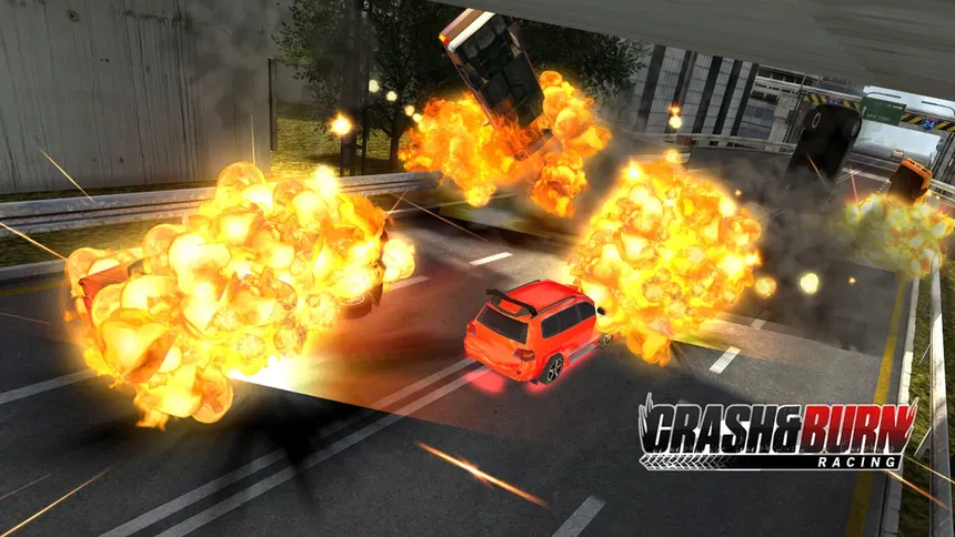 Скриншот 7 к игре Crash And Burn Racing