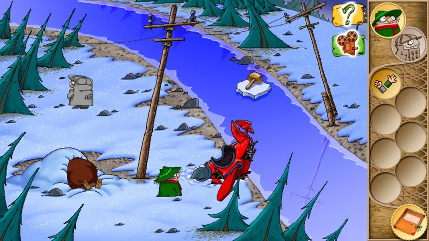 Скриншот 3 к игре Pilot Brothers 3: Back Side of the Earth