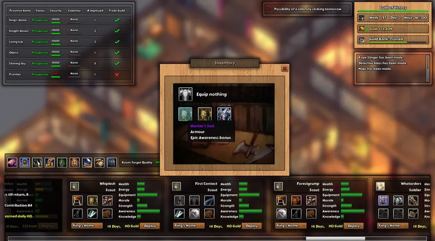 Скриншот 2 к игре Guild Commander