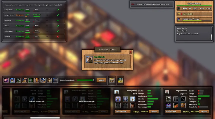 Скриншот 4 к игре Guild Commander