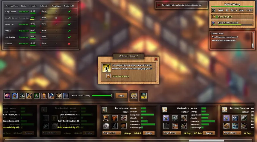 Скриншот 5 к игре Guild Commander